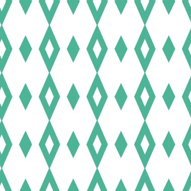 geometrik süsleme biçiminde kusursuz vektör deseni