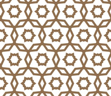 Kusursuz Vektör Deseni. Geometrik Süsleme Biçiminde Arkaplan DokusuName.