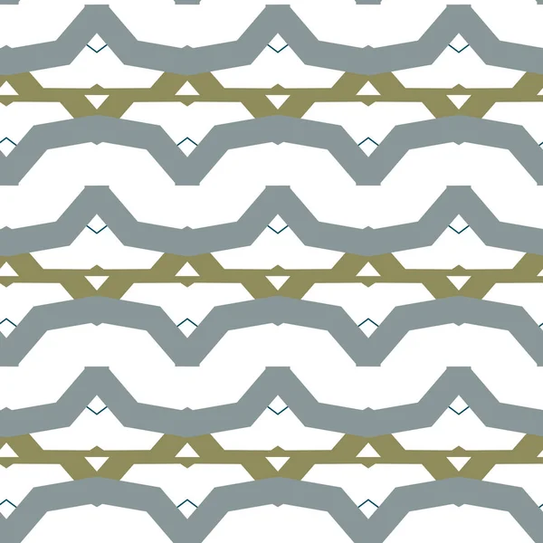 Geometrisches Ornamentales Vektormuster Nahtlose Design Textur — Stockvektor