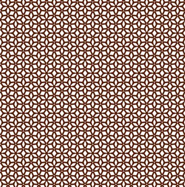 geometrik süsleme biçiminde kusursuz vektör deseni