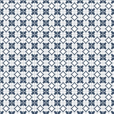 geometrik süsleme biçiminde kusursuz vektör deseni