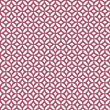 geometrik süsleme biçiminde kusursuz vektör deseni