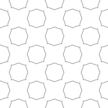 Geometrik süslemeli vektör deseni. Kusursuz tasarım dokusu.