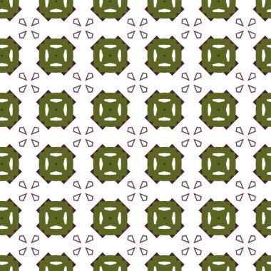 Dikişsiz geometrik süs vektör deseni. Soyut arka plan