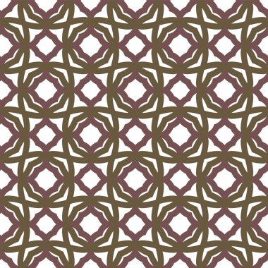 Geometrik süslemeli vektör deseni. Kusursuz tasarım dokusu.