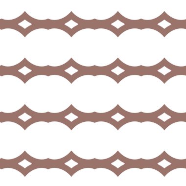 Kusursuz Vektör Deseni. Geometrik Süsleme Biçiminde Arkaplan DokusuName.