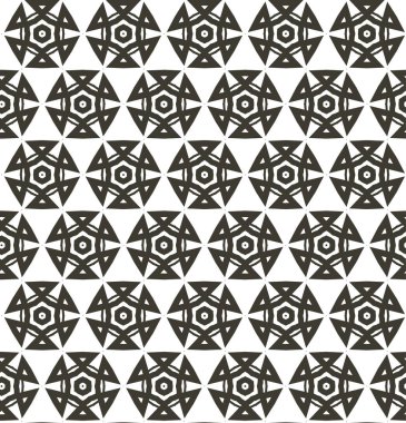 Kusursuz Vektör Deseni. Geometrik Süsleme Biçiminde Arkaplan DokusuName.