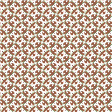 Geometrik süslemeli vektör deseni. Kusursuz tasarım dokusu.