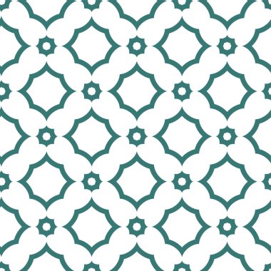 Geometrik süslemeli vektör deseni. Kusursuz tasarım dokusu.