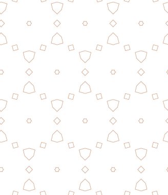 Kusursuz Vektör Deseni. Geometrik Süsleme Biçiminde Arkaplan DokusuName.