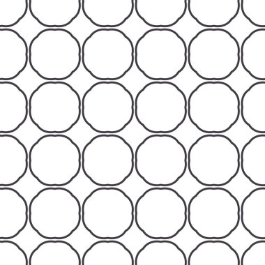 Kusursuz Vektör Deseni. Geometrik Süsleme Biçiminde Arkaplan DokusuName.
