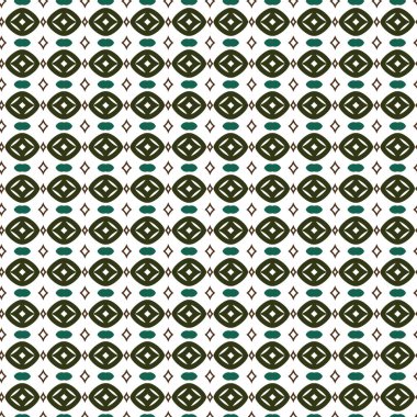 Geometrik süslemeli vektör deseni. Kusursuz tasarım dokusu.