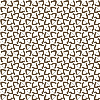 Geometrik süslemeli vektör deseni. Kusursuz tasarım dokusu.