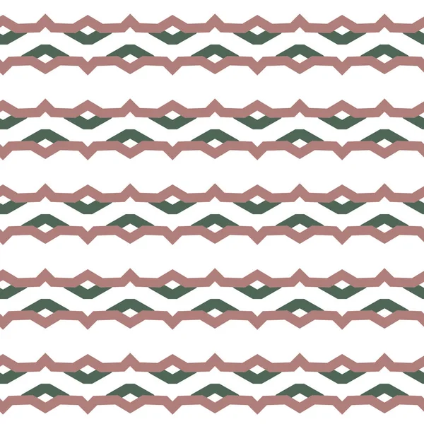幾何学的な装飾スタイルのシームレスなベクトルパターン — ストックベクタ