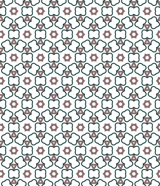 Patrón Vectores Sin Costura Textura Fondo Estilo Ornamental Geométrico — Vector de stock