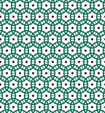 Kusursuz Vektör Deseni. Geometrik Süsleme Biçiminde Arkaplan DokusuName.