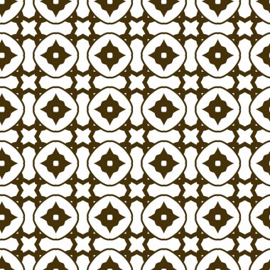 Dikişsiz geometrik süs vektör deseni. Soyut arka plan