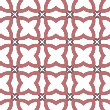 Dikişsiz geometrik süs vektör deseni. Soyut arka plan