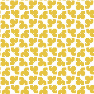 geometrik süsleme biçiminde kusursuz vektör deseni