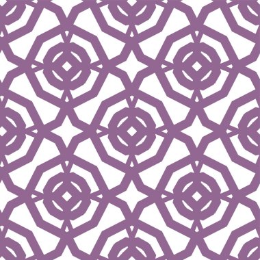 Geometrik süslemeli vektör deseni. Kusursuz tasarım dokusu.