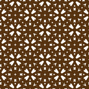 geometrik süsleme biçiminde kusursuz vektör deseni