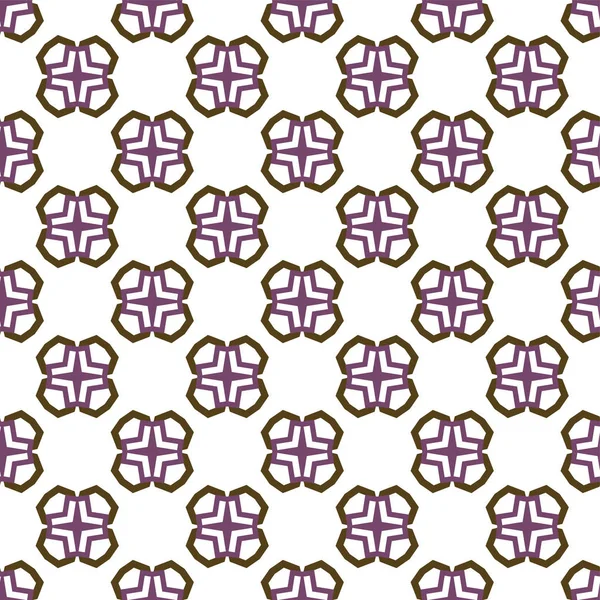 geometrik süsleme biçiminde kusursuz vektör deseni