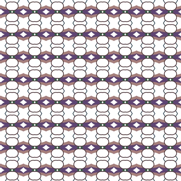 Геометрический Орнаментальный Векторный Рисунок Бесшовная Текстура Дизайна — стоковый вектор