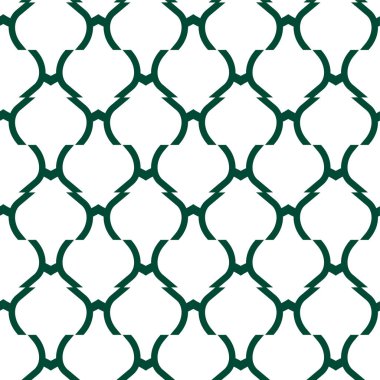 Kusursuz Vektör Deseni. Geometrik Süsleme Biçiminde Arkaplan DokusuName.