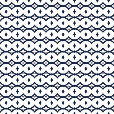 Dikişsiz geometrik süs vektör deseni. Soyut arka plan