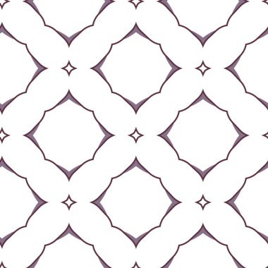 Geometrik süslemeli vektör deseni. Kusursuz tasarım dokusu.