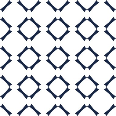 Geometrik süslemeli vektör deseni. Kusursuz tasarım dokusu.