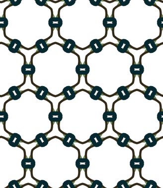 Kusursuz Vektör Deseni. Geometrik Süsleme Biçiminde Arkaplan DokusuName.