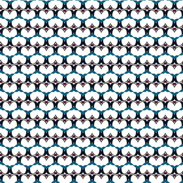 Seamless Vector Pattern Geometric Ornamental Style — Stock Vector