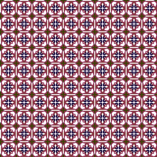 Motif Vectoriel Sans Couture Dans Style Ornemental Géométrique — Image vectorielle