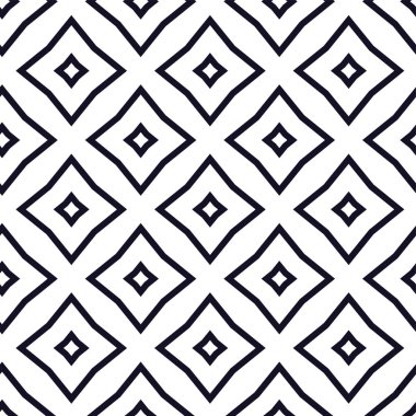 geometrik süsleme biçiminde kusursuz vektör deseni