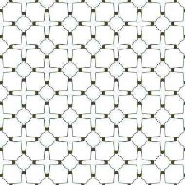 Geometrik süslemeli vektör deseni. Kusursuz tasarım dokusu.