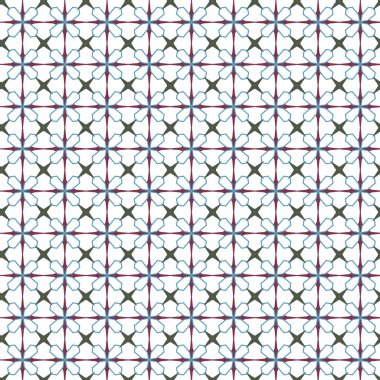 Kusursuz Vektör Deseni. Geometrik Süsleme Biçiminde Arkaplan DokusuName.
