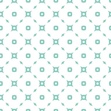 geometrik süsleme biçiminde kusursuz vektör deseni