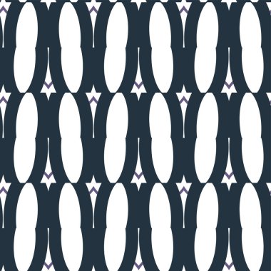 Geometrik süslemeli vektör deseni. Kusursuz tasarım dokusu.