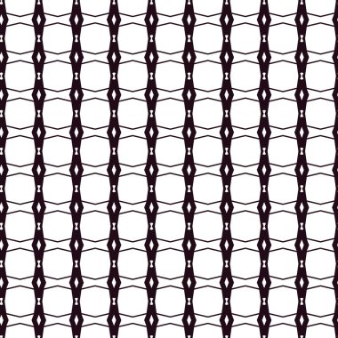 Dikişsiz geometrik süs vektör deseni. Soyut arka plan