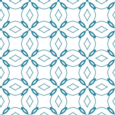Geometrik süslemeli vektör deseni. Kusursuz tasarım dokusu.