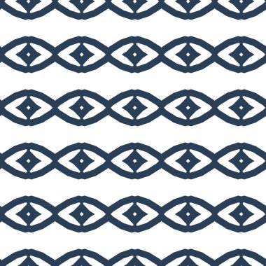 Geometrik süslemeli vektör deseni. Kusursuz tasarım dokusu.