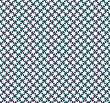 Kusursuz Vektör Deseni. Geometrik Süsleme Biçiminde Arkaplan DokusuName.