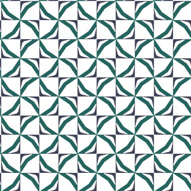geometrik süsleme biçiminde kusursuz vektör deseni