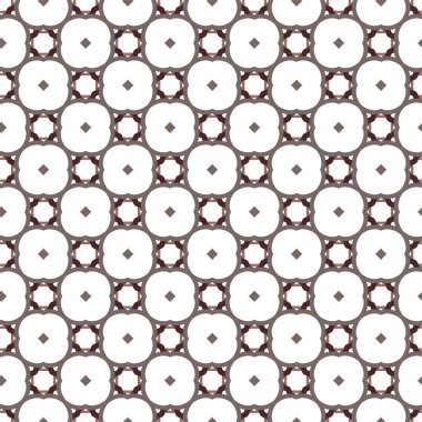 Dikişsiz geometrik süs vektör deseni. Soyut arka plan