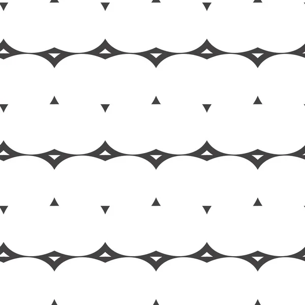 Motif Vectoriel Sans Couture Dans Style Ornemental Géométrique — Image vectorielle