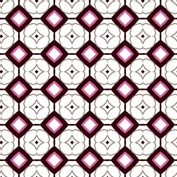 Patrón Vectorial Ornamental Geométrico Textura Diseño Sin Costuras — Vector de stock