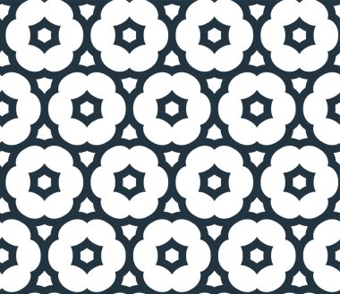 Dikişsiz geometrik süs vektör deseni. Soyut arka plan