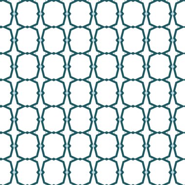 Geometrik süslemeli vektör deseni. Kusursuz tasarım dokusu.