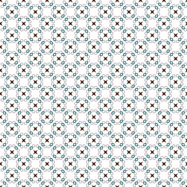Kusursuz Vektör Deseni. Geometrik Süsleme Biçiminde Arkaplan DokusuName.